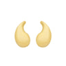 Brinco Gota Aura Animia - Dourado Curvado Premium - 2,4cm