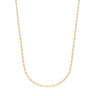 Corrente Essencial Animia: Masculina Elo 1x1 Dourado (2mm)