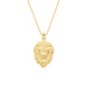 Colar Pingente Leão Real - Símbolo de Força (Banho Ouro 24k)