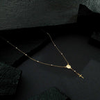 Colar Dourado Religioso Terço Cruz e Pérolas - Galeria