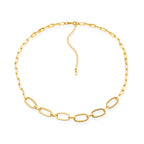 Chocker Dourada Corrente com Extensor