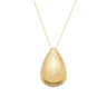 Colar Gota Orgânica Dourada - Banho Ouro 24k (Tendência Puff)