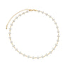 Choker Trevos Brancos - Elegância Clássica (Banho Ouro 24k)