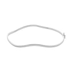 Pulseira Bracelete Ondulado em Prata 925