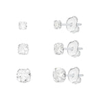 Trio de Ponto de Luz Redondo em Prata 925