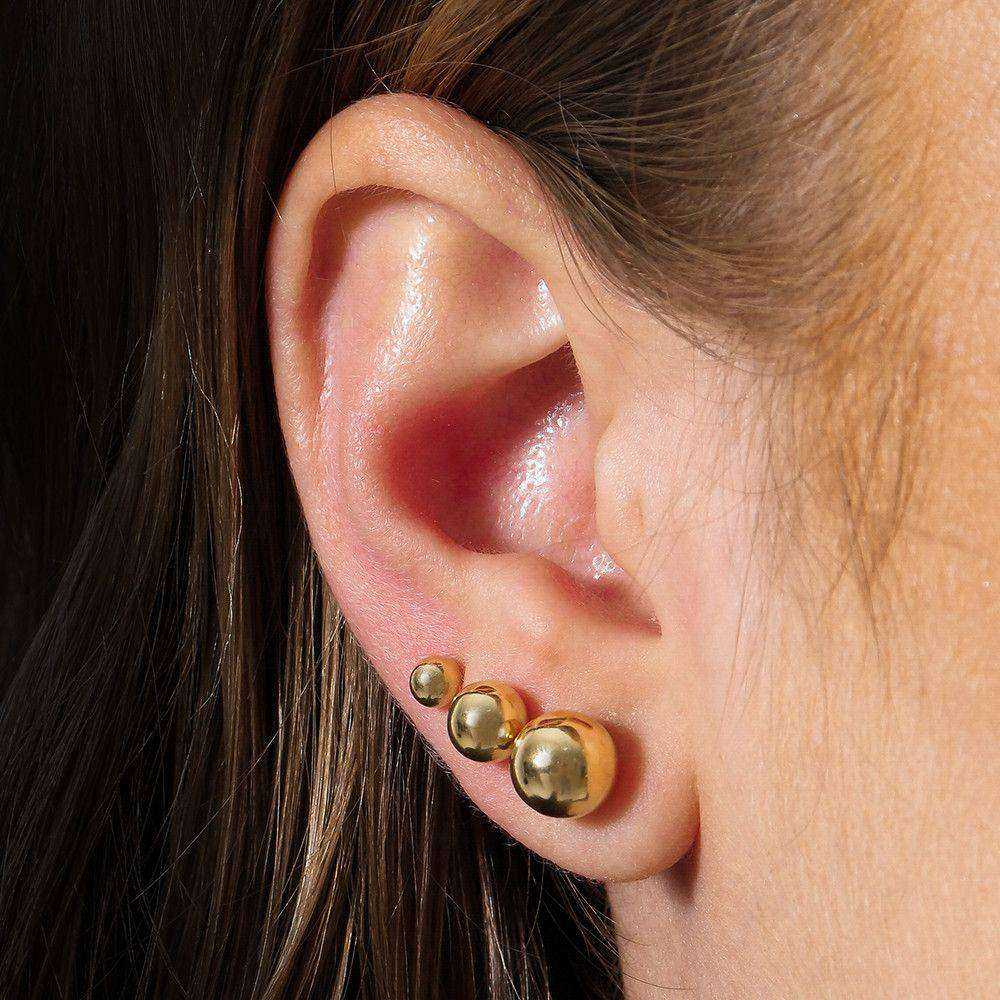 Trio Dourado de Bolinhas - Galeria